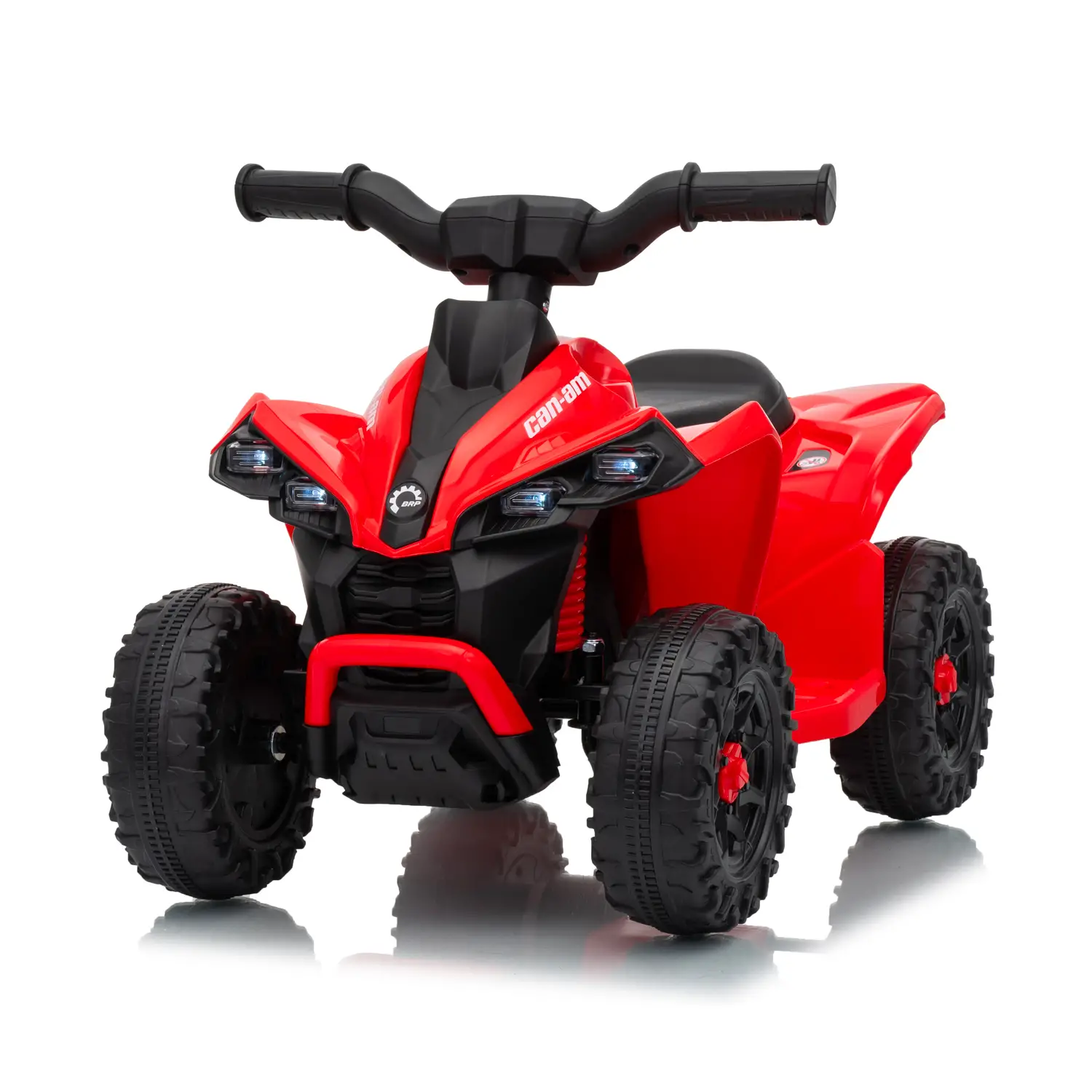 Quad Elettrico 6V per Bambini Can-Am Renegade ATV, Licenza Ufficiale, Rosso - moto