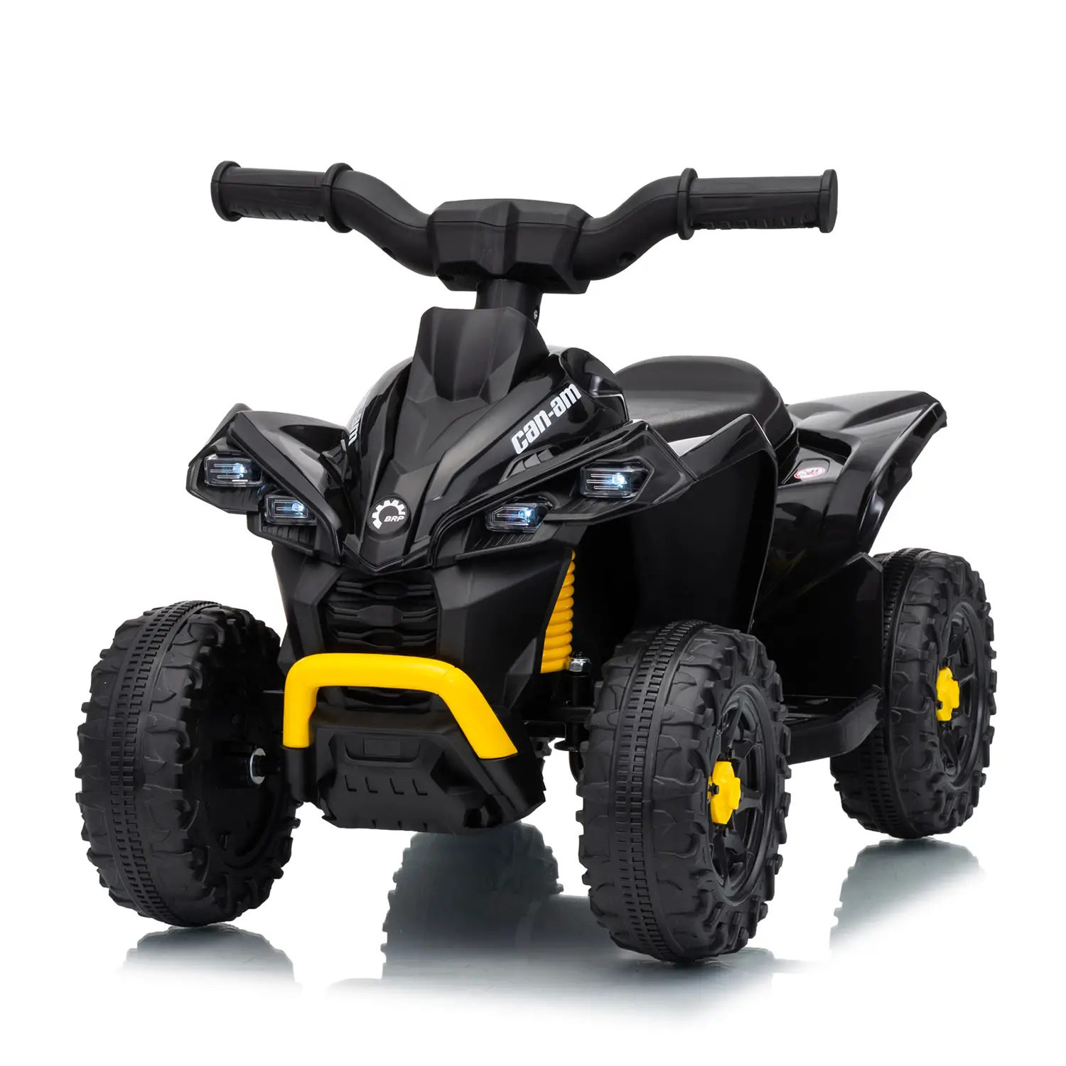 Quad Elettrico 6V per Bambini Can-Am Renegade ATV, Licenza Ufficiale, Nero - moto