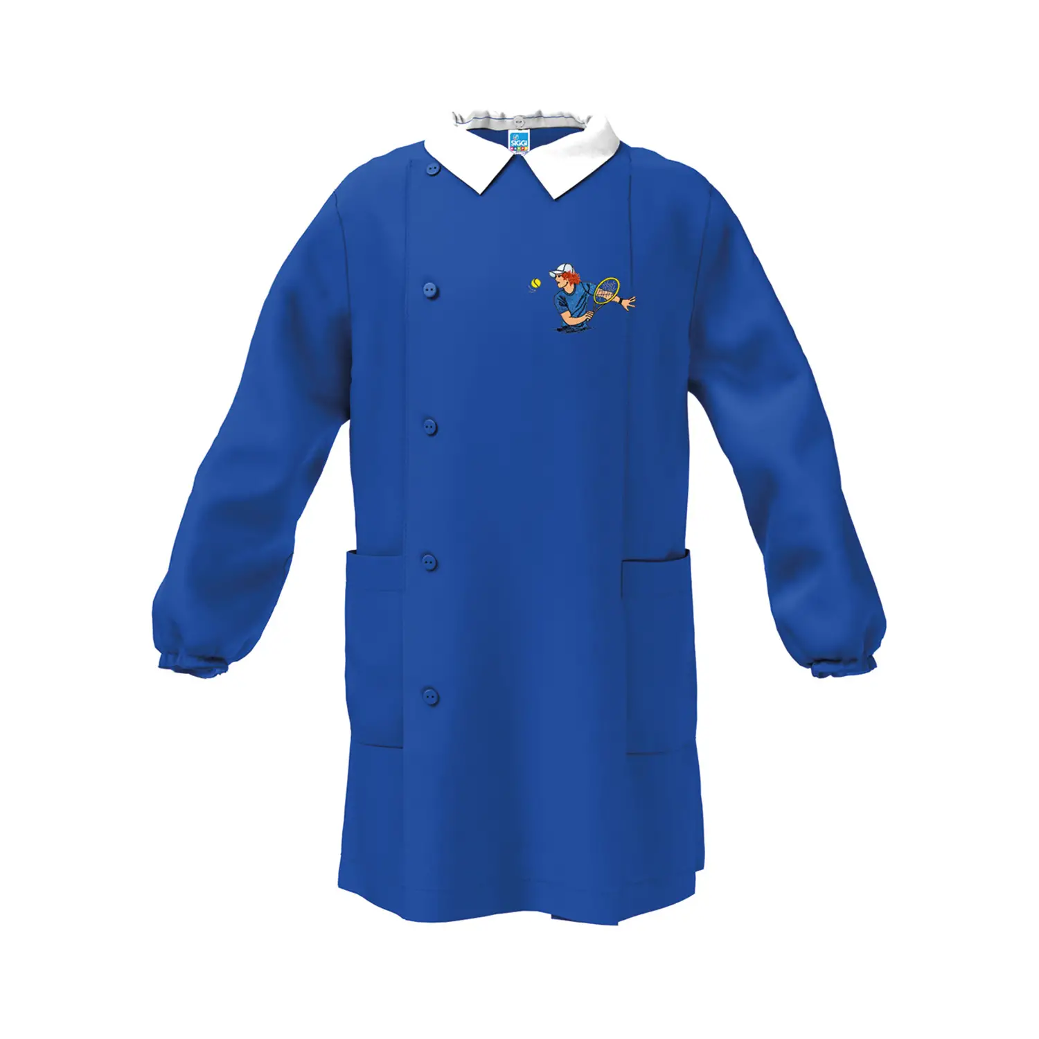 Grembiule Bambino Scuola Tennis Blu 11 Anni - grembiuli scolastici