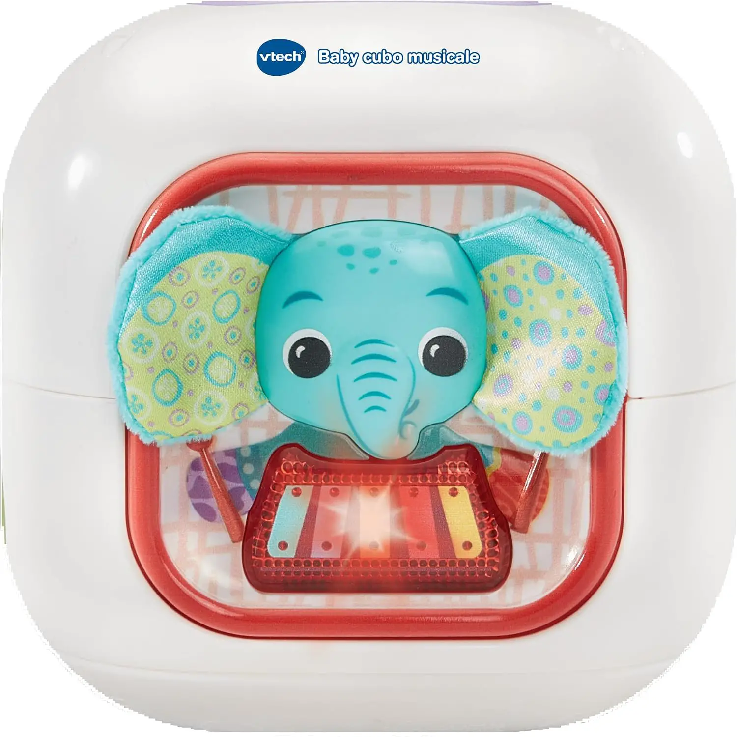 VTech Cubo Musicale Interattivo Italiano, Animali e Strumenti, 6-36 Mesi - Primi giochi
