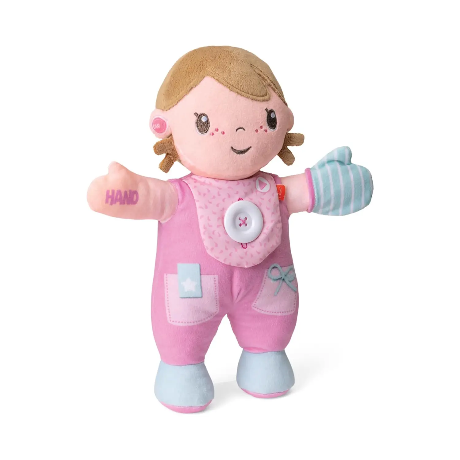 Chicco Bambola Interattiva Evolutiva Bilingue - Primi giochi