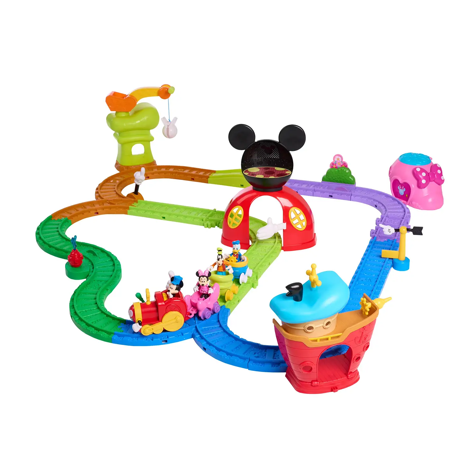 Mickey Mouse Clubhouse Trenino 43 Pezzi - play set