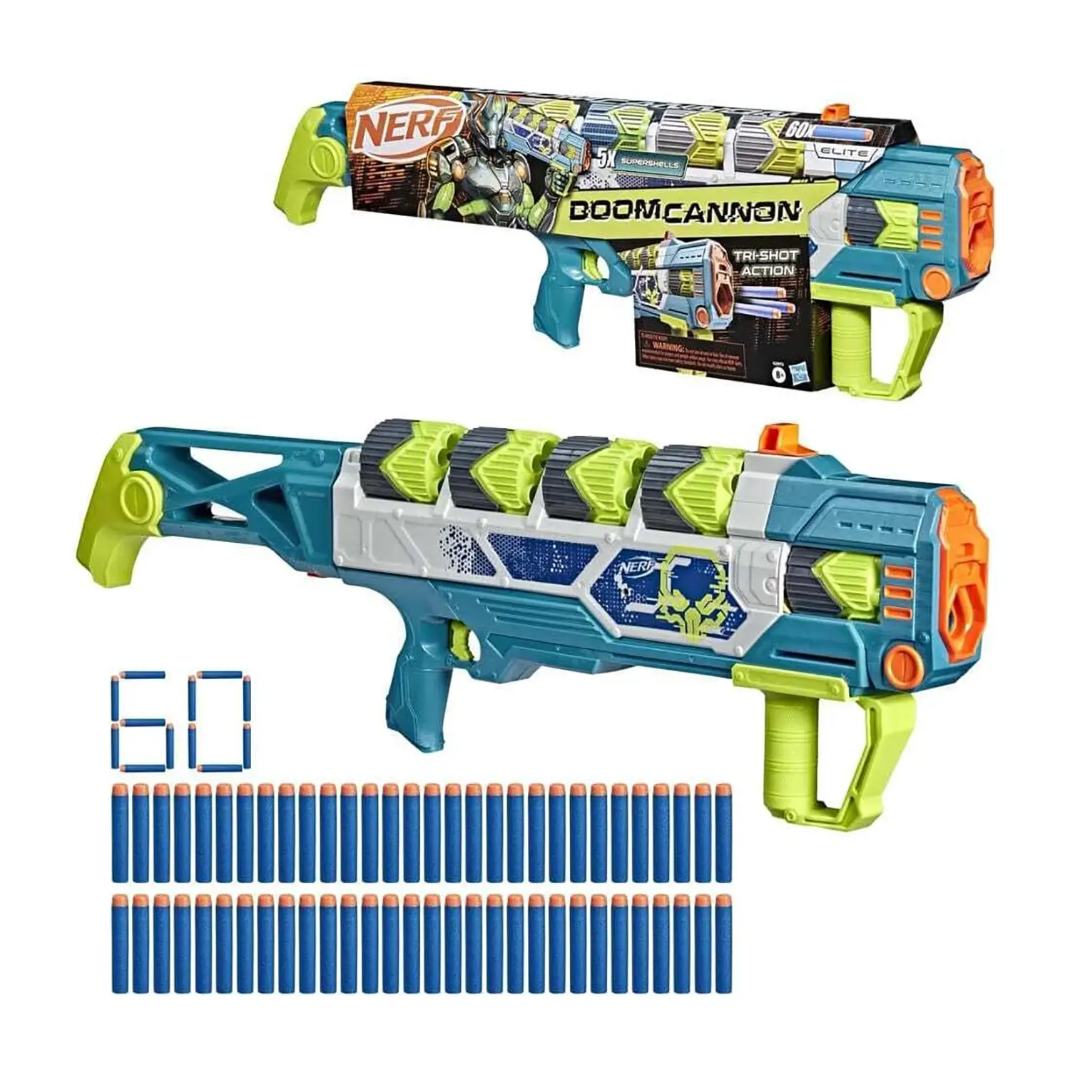 Nerf Doom Cannon Pistola Giocattolo - armi soldatini
