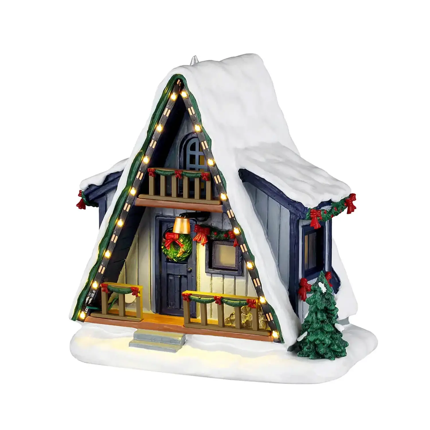 Lemax A-Frame Rental Home 64678 – Chalet Alpino Luminoso Vail Village - scene e villaggi