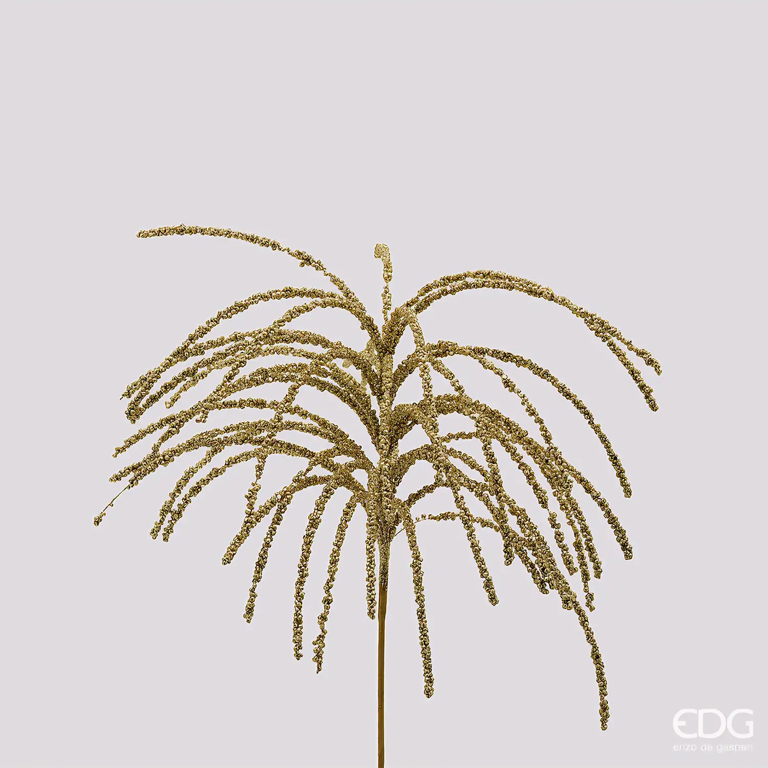 Ramo Spiga Glitter Oro EDG H 60 cm - fiori e ghirlande