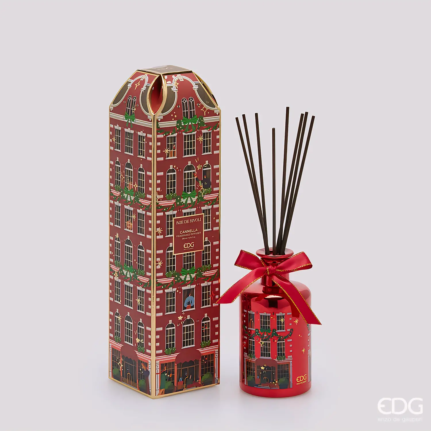 EDG Profumatore Rue de Rivoli Cinnamon 200 ml H13,5 cm - addobbi casa