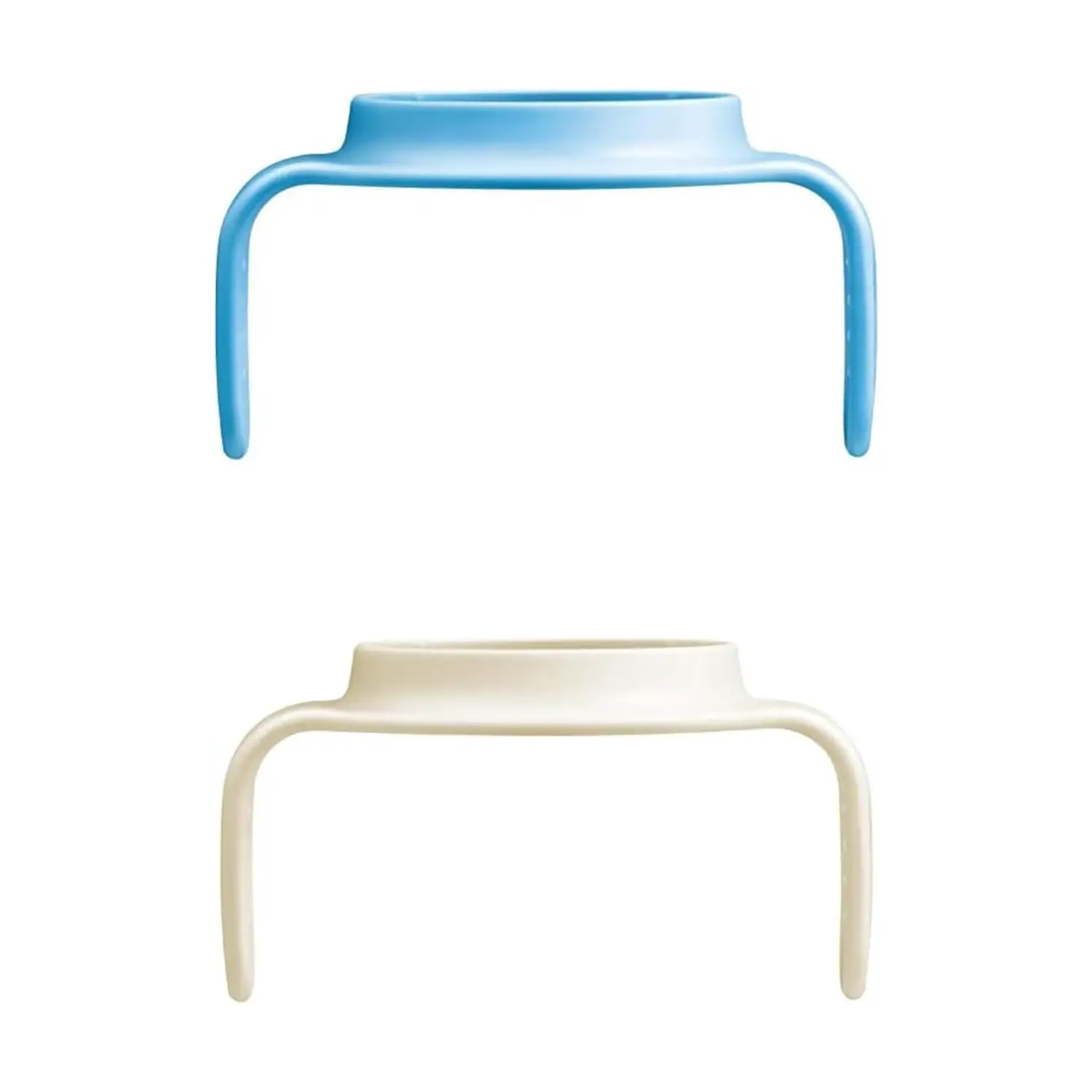 Manici Per Biberon Hold My Cup Day & Night Set 2 Pezzi Blu E Neutro - biberon e accessori