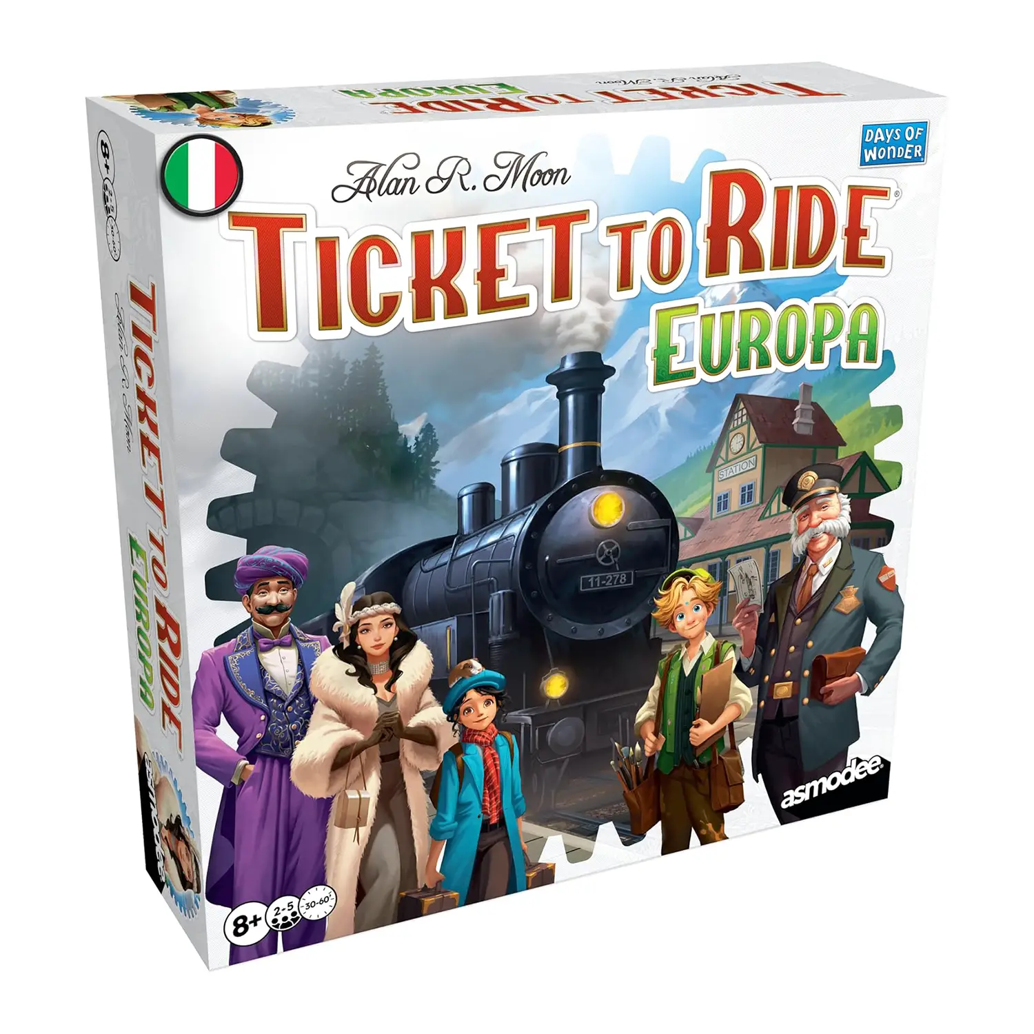 Ticket to Ride Europa Refresh - Gioco da Tavolo di Strategia | Asterion - Giochi di società