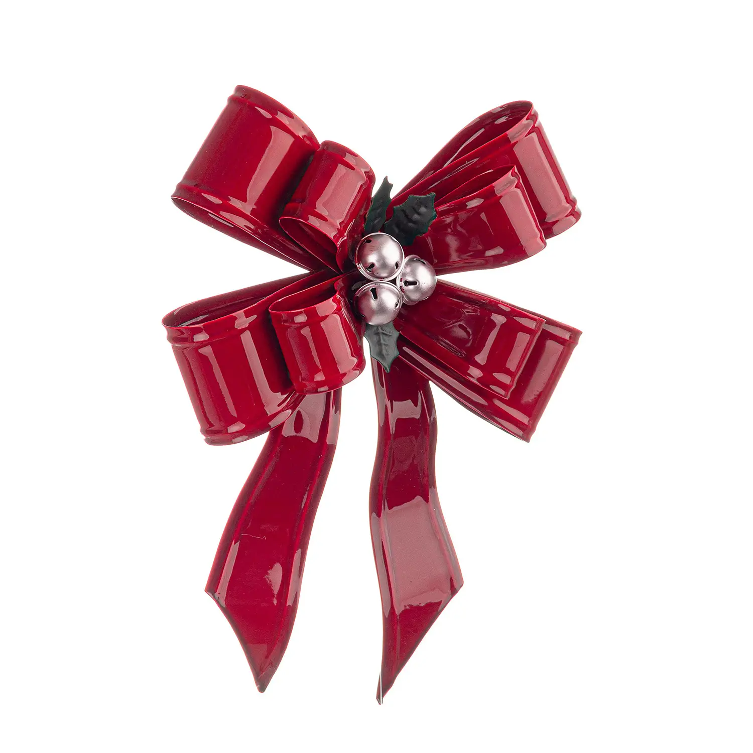 Decorazione Natalizia Fiocco Alberte Rosso 29,5 Cm - addobbi albero