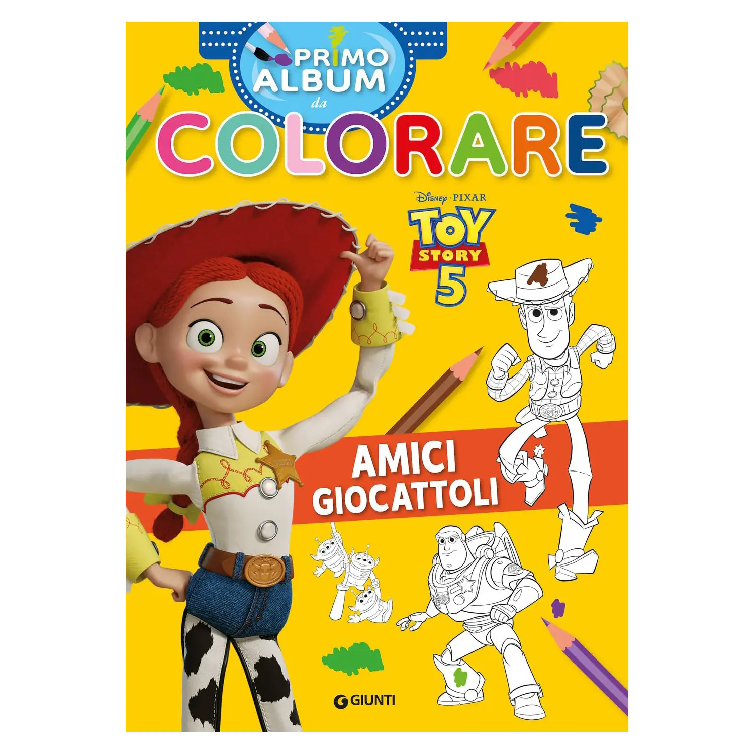 Toy Story 5 Amici Giocattoli - Il Mio Primo Album da Colorare - Prima biblioteca