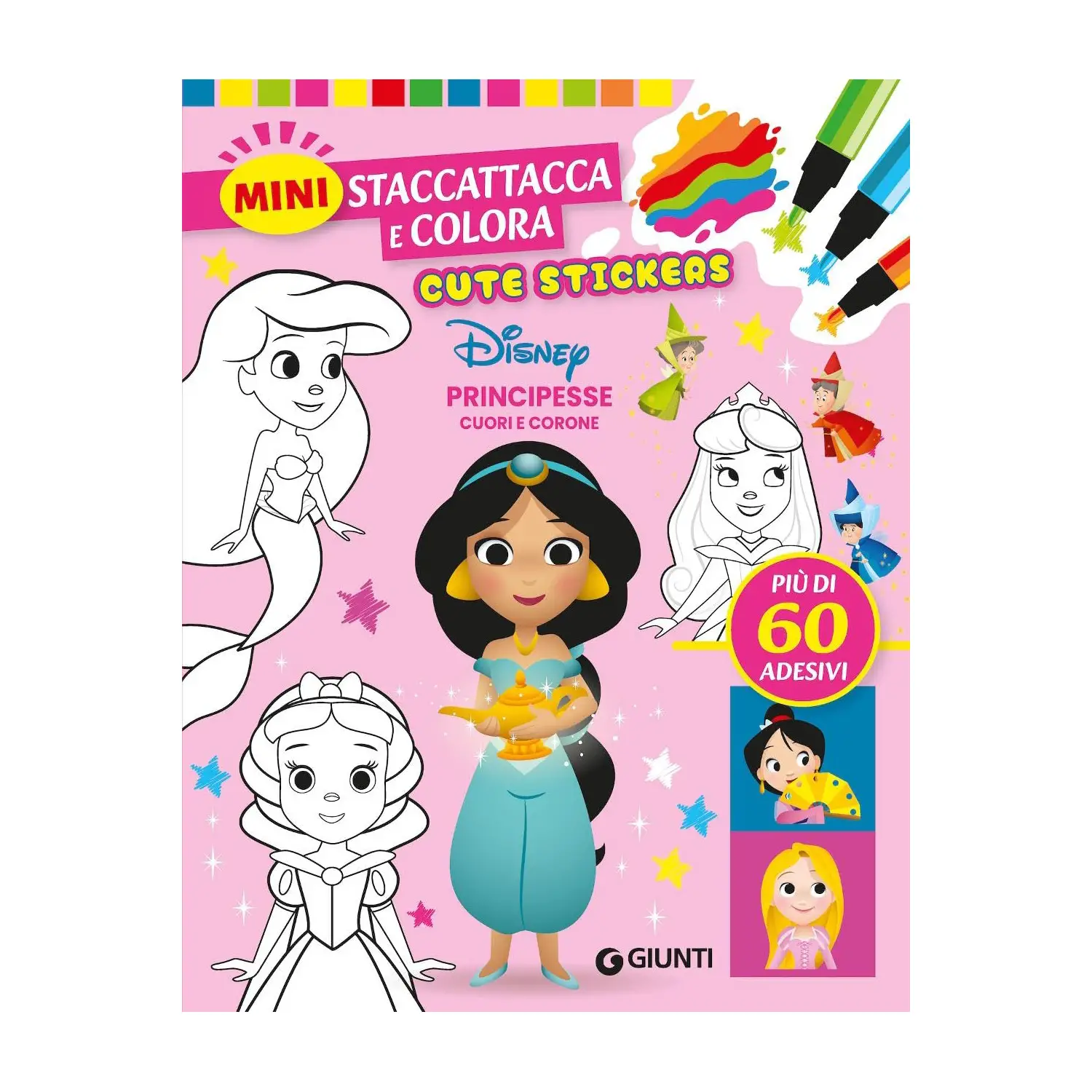 Principesse Disney - Mini Staccattacca e Colora - Prima biblioteca