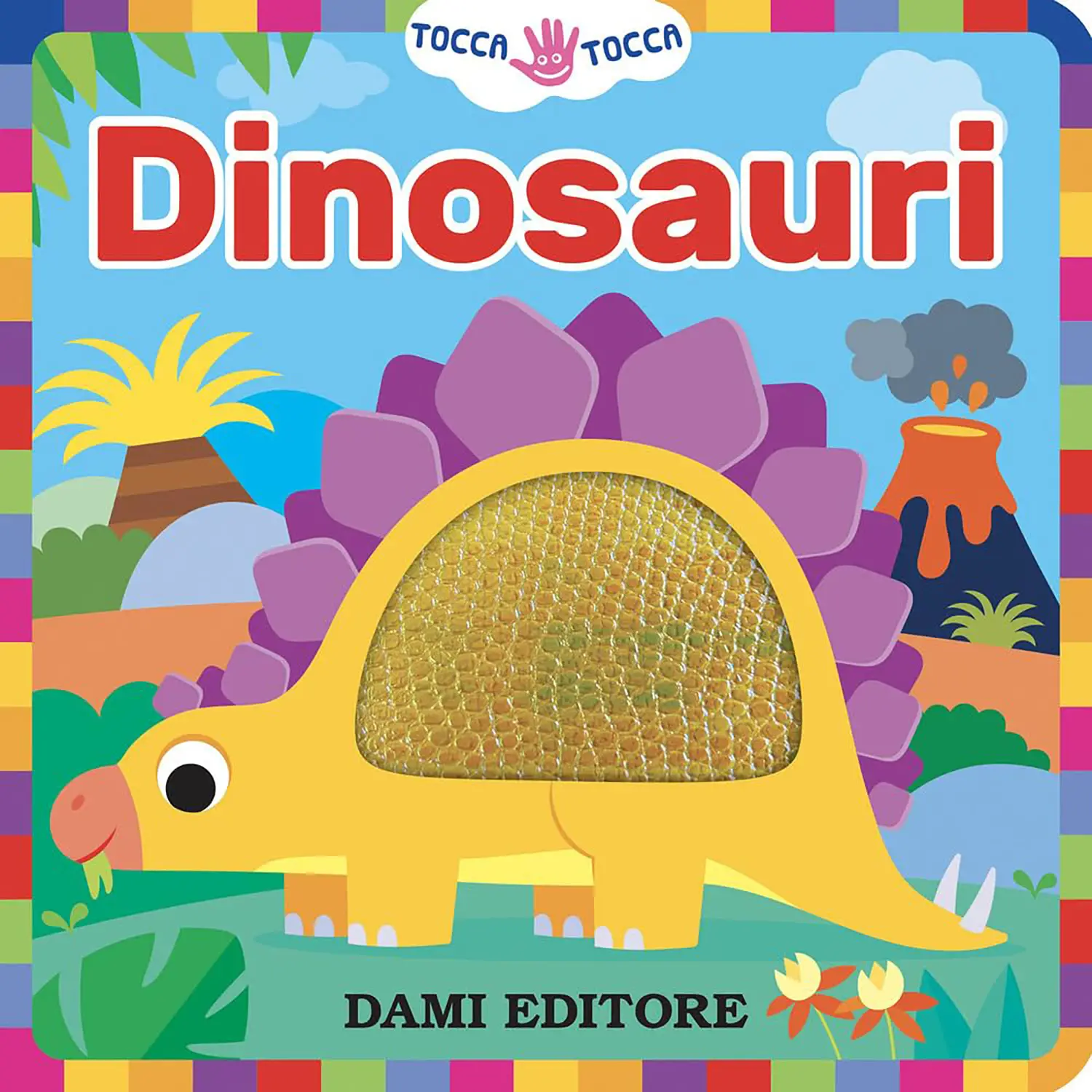 Dinosauri - Libro Tocca Tocca per Bambini - Prima biblioteca