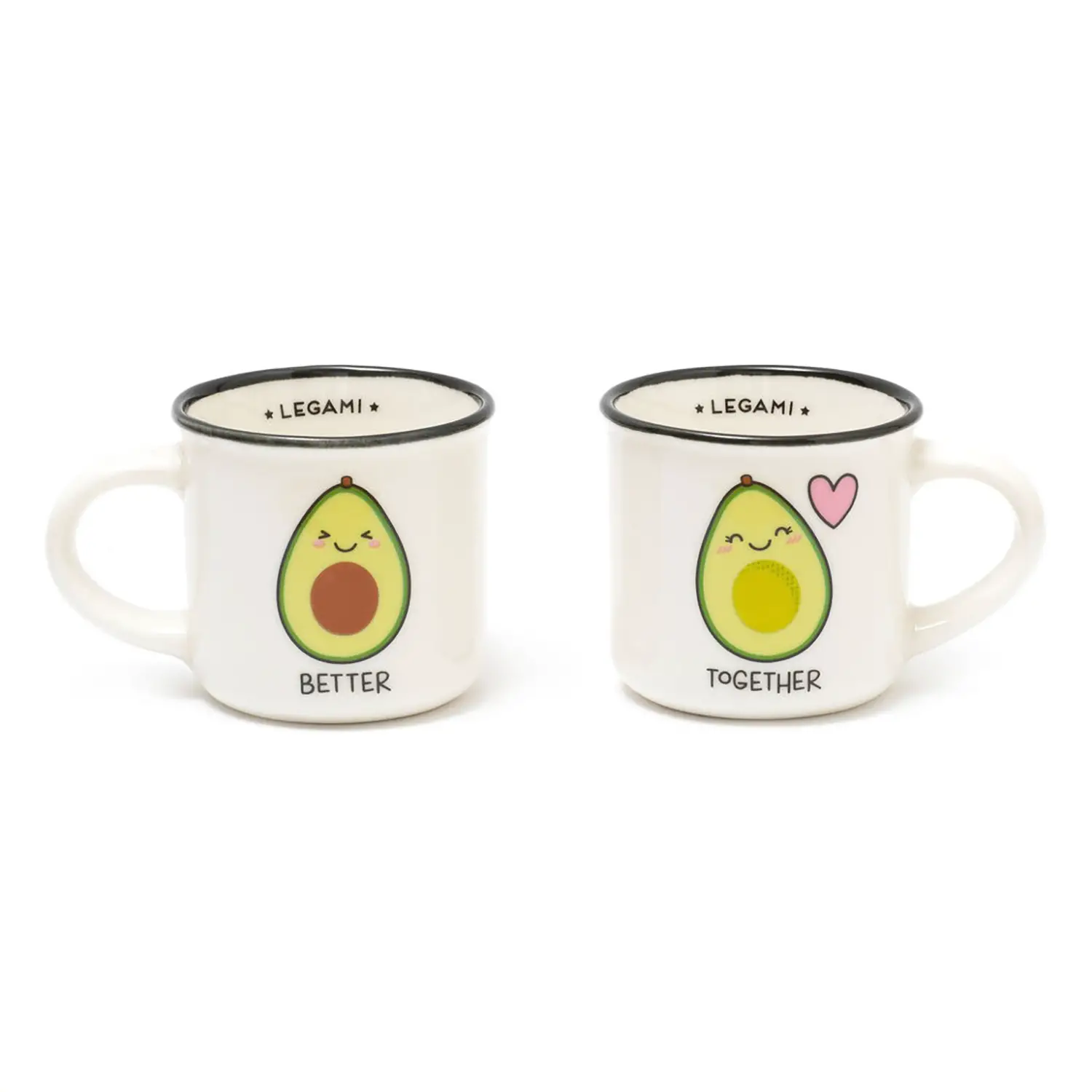 Legami - Expresso Per Due Set Tazzine Da Caffè Avocado - legami