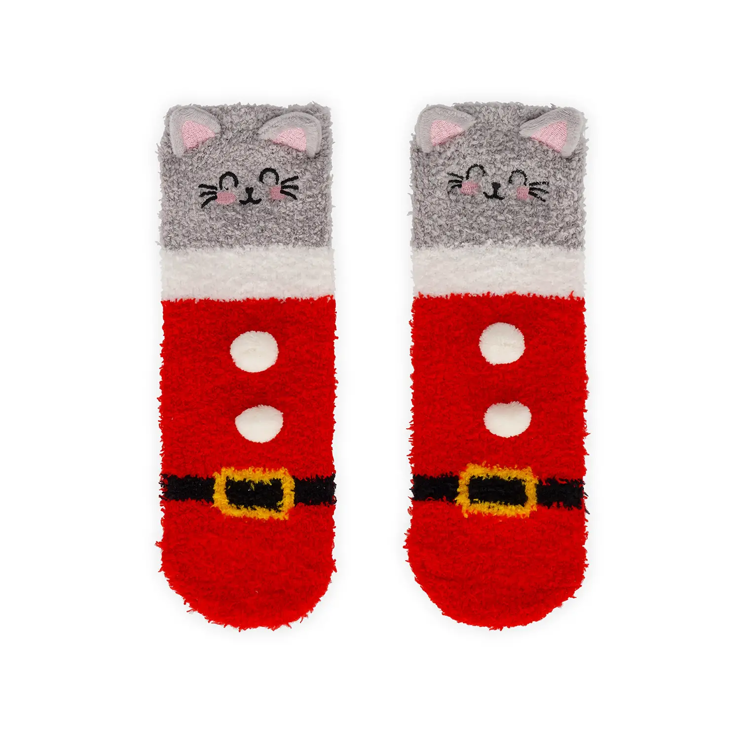 Legami - Non Slip Socks - It's A Match! Calzini Natalizi Gattino Natalizio N. 26-34 - legami