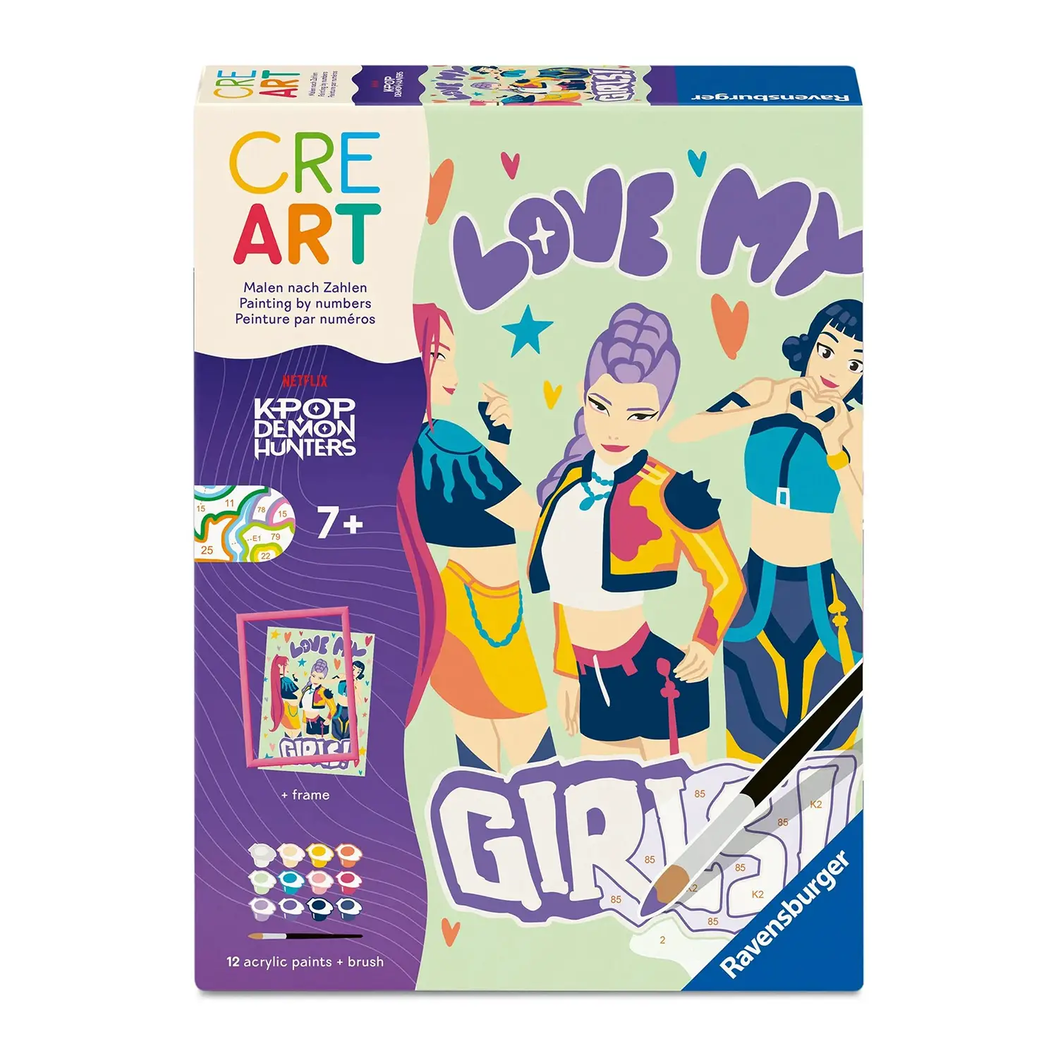 Creart Serie D - Kpop Demon Hunters Love My Girl - creatività