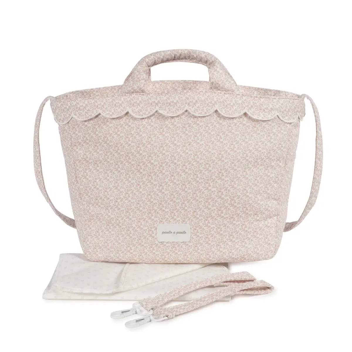 Pasito a Pasito Borsa Fasciatoio Maison Tender Fiori - borse e zaini