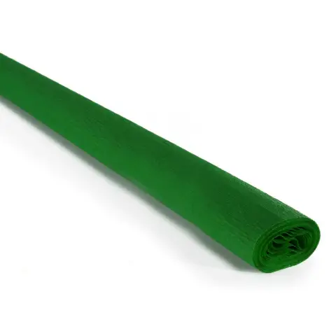 CARTA CRESPA LEGGERA VERDE SCURO