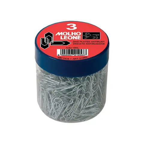 Fermagli Zincati Misura N.3 - 480 Pz.