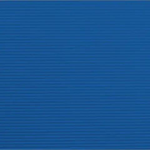 Cartoncino Ondulato Blu cm. 50x70 - confezione 5 pz