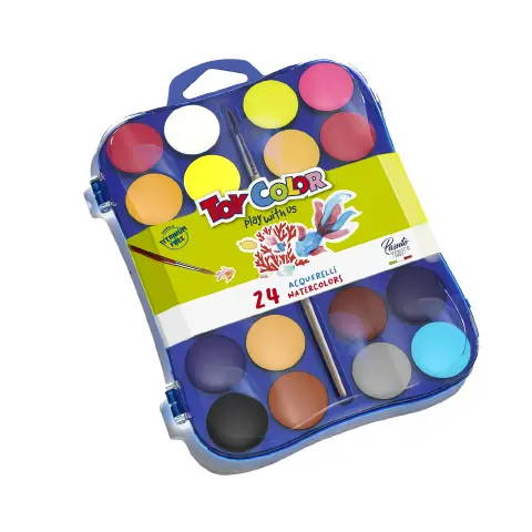 Acquerelli Basic - 24 Colori