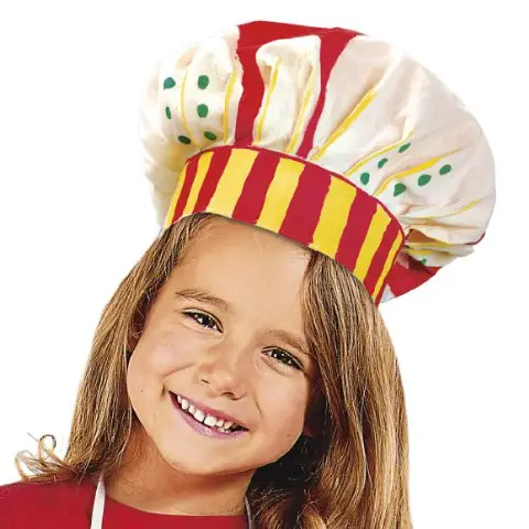Cappellino Chef Da Decorare