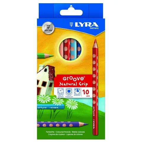 Pastelloni Lyra Impugnatura Facilitata  10 Colori