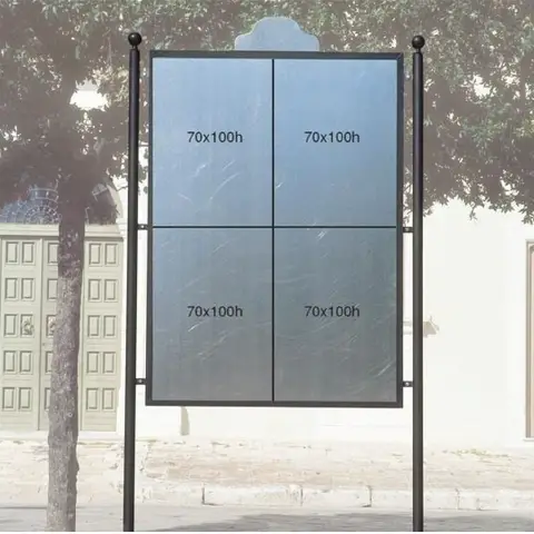 TABELLONE AFFISSIONI CM 100X200H