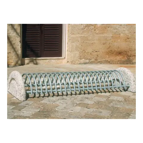 PORTABICICLETTE MULTIPLO ZINCATO E