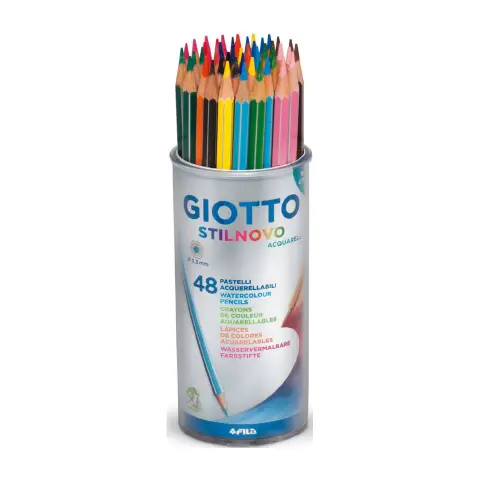 Pastelli Stilnovo Acquarell Giotto 48 Colori