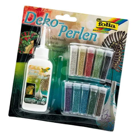 Microperline Decorative 90gr e Colla 90gr