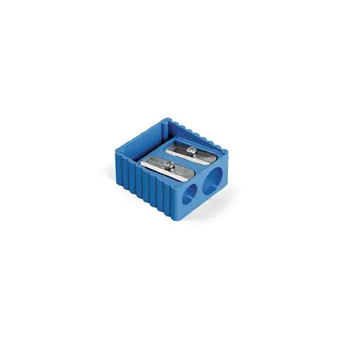Temperamatite a Due Fori in Plastica - confezione 20 pz