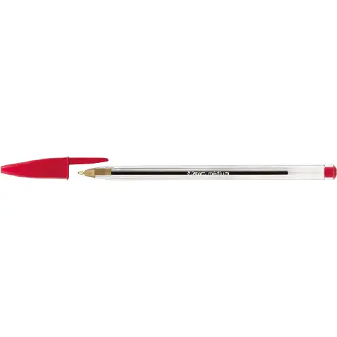 Penna a Sfera Bic Cristal Rosso - confezione 50 pz