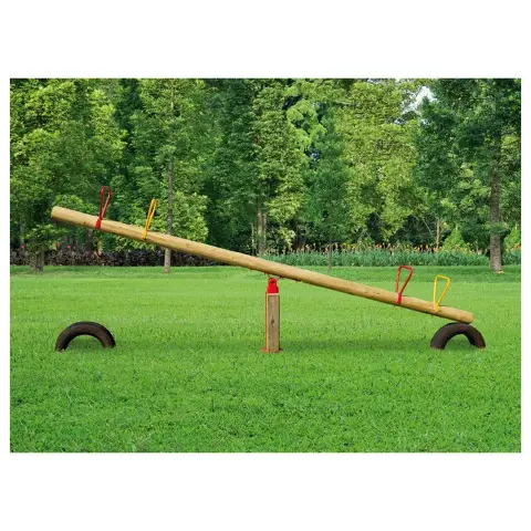 Bilico Legno 2 Posti Su Cuscinetti