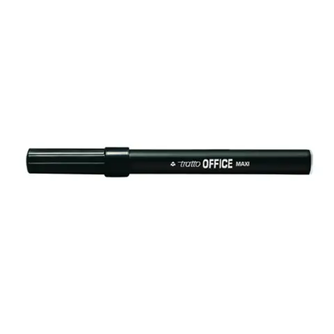 Pennarello Tratto Office Maxi Nero - confezione 12 pz