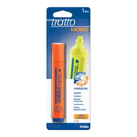Evidenziatori Tratto Video Bl Arancio
