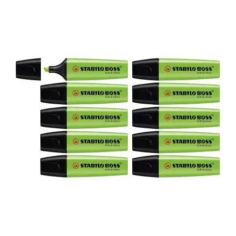 Evidenziatore Stabilo Boss Original Verde