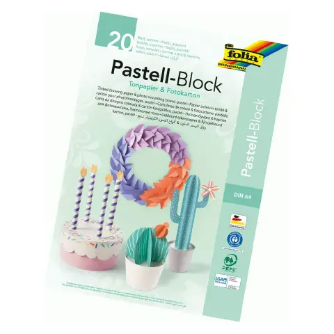 Creativ Pack 20 Fogli A4 Tinte Pastello
