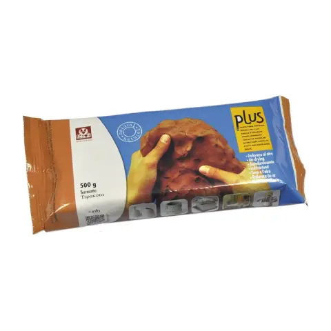 Pasta per Modellare Plus Terracotta 500 gr.