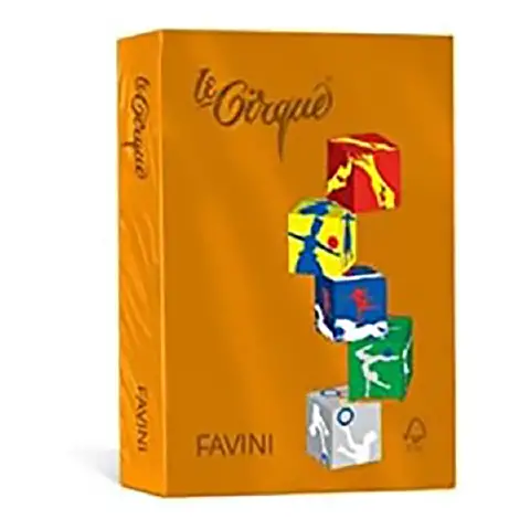 Carta per Fotocopie le Cirque A4 Arancio