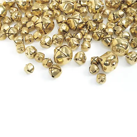 Sonaglini Metal Gold19mm. 150Pezzi