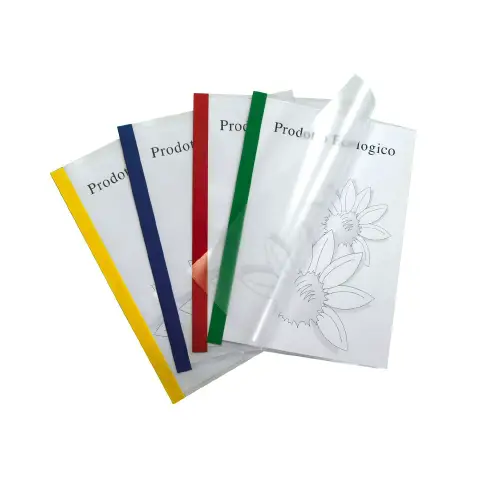 Cartelline con Dorso Colorato