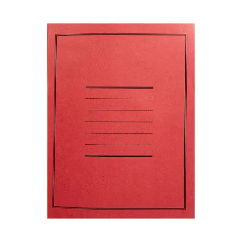 Cartella per Atti Eco Leggera con Stampa Rosso - confezione 100 pz