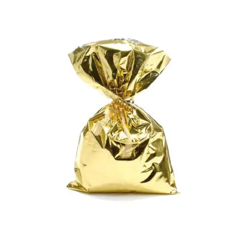 Sacchetti Metallizzati Oro cm. 15x25