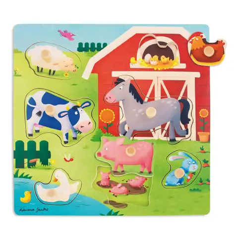 Puzzle Fattoria Mamme e Cuccioli