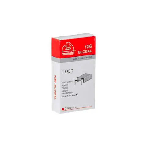 Punti per Cucitrice 126 1000 Pezzi - confezione 10 pz