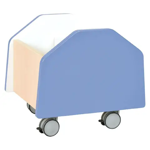 Carrello Piccolo Quadro Blu