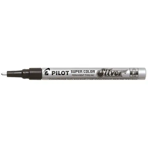 Marker Pilot Fine Argento