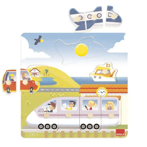 Puzzle con Pomolo il Viaggio