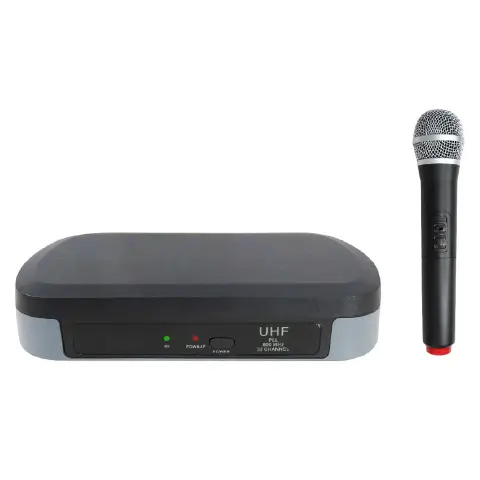 Set Radiomicrofono Uhf con 1 Palmari