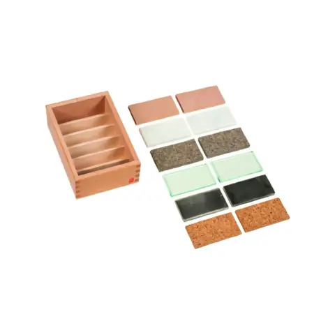 TAVOLETTE TATTILI LISCE/RUVIDE MONTESSORI